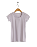 neushop women cotton t-shirt  Knox  Lilac Hint